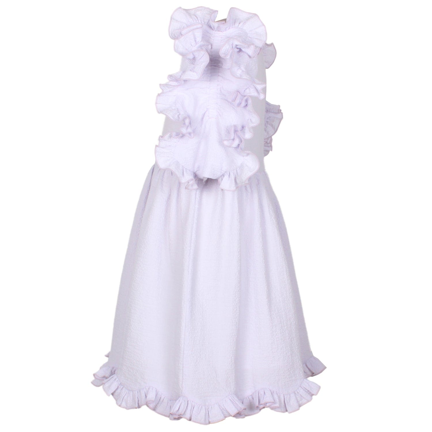 Wisteria Dress Lilac Texture