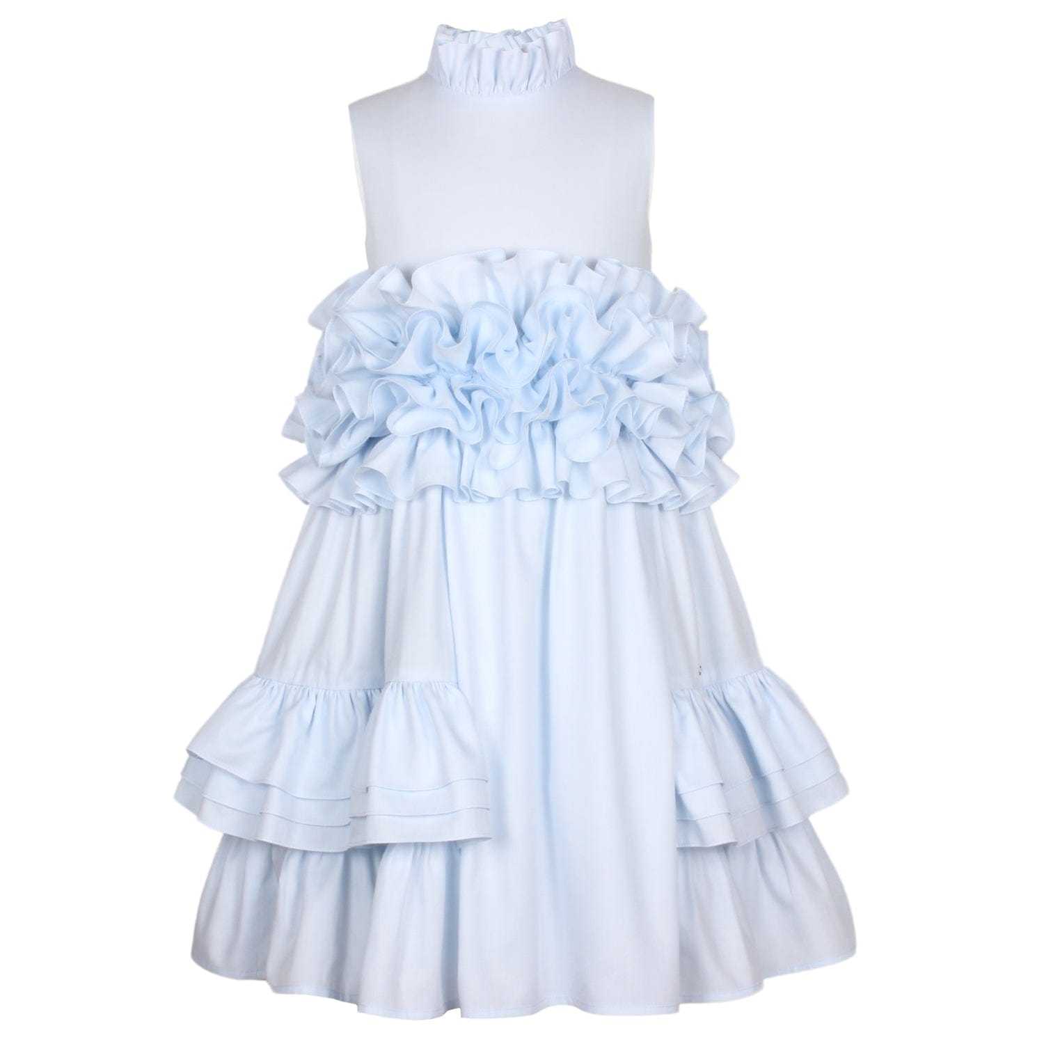 Show Off Dress Pale Blue 6YRS SAMPLE