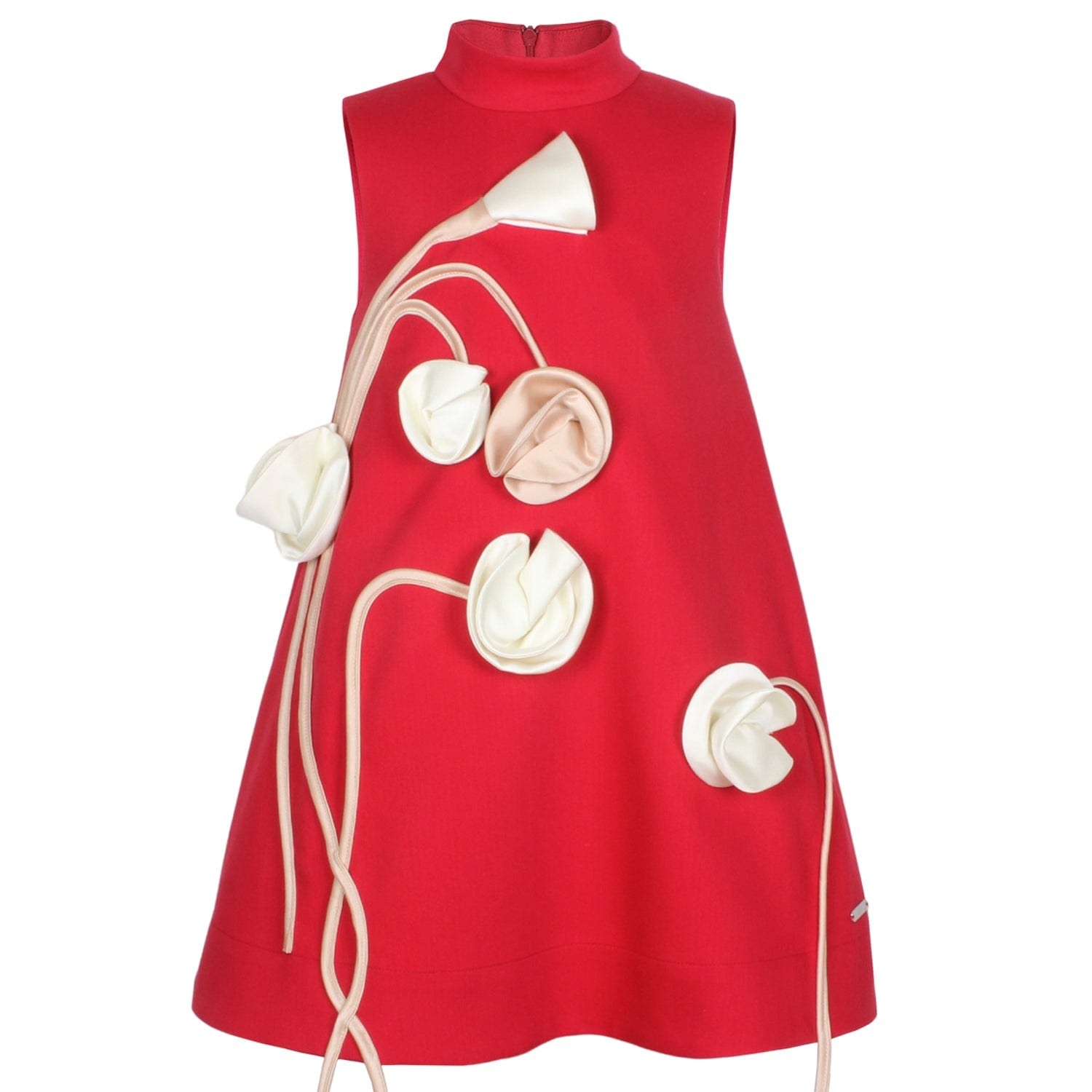 Flora Dress Royal Red