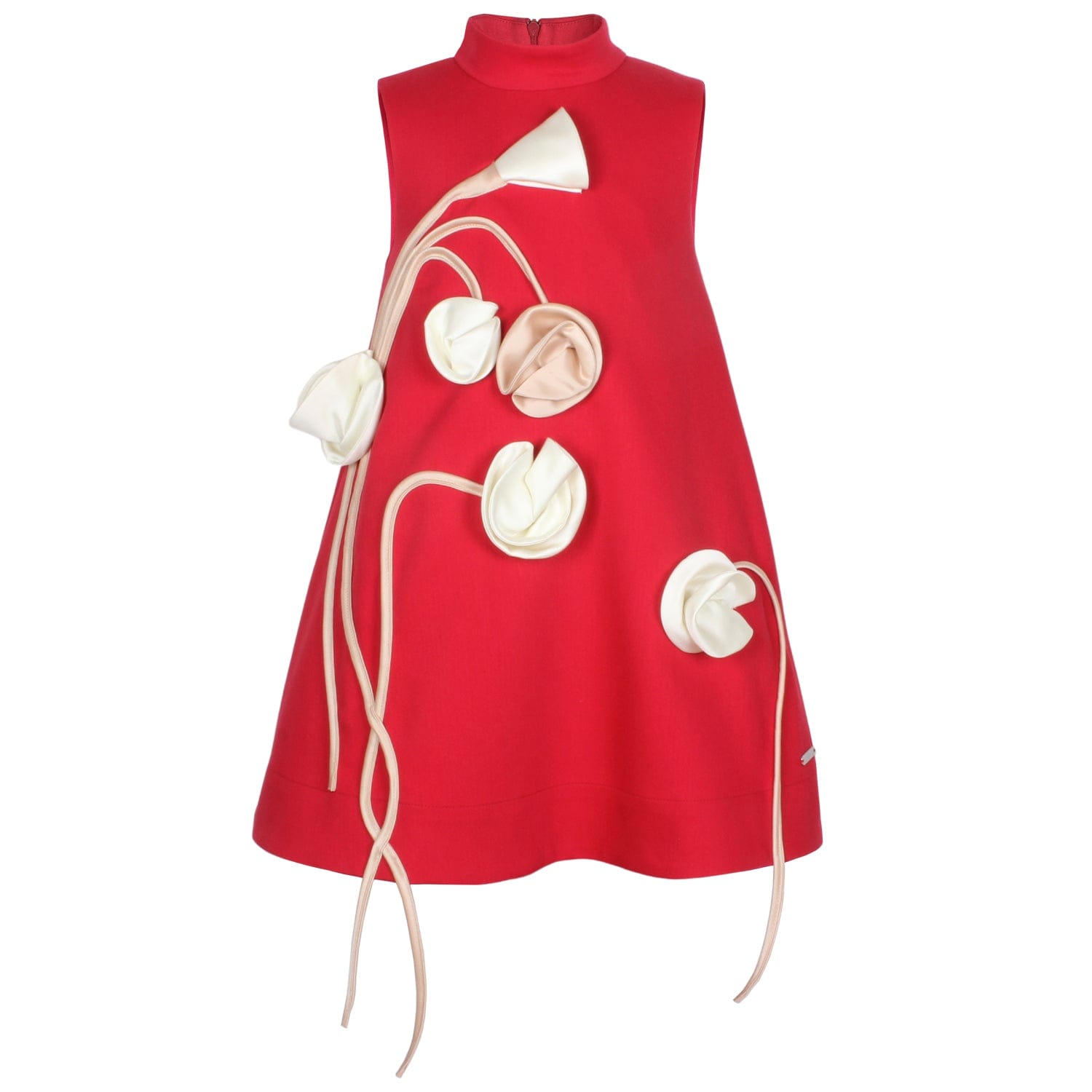 Flora Dress Royal Red