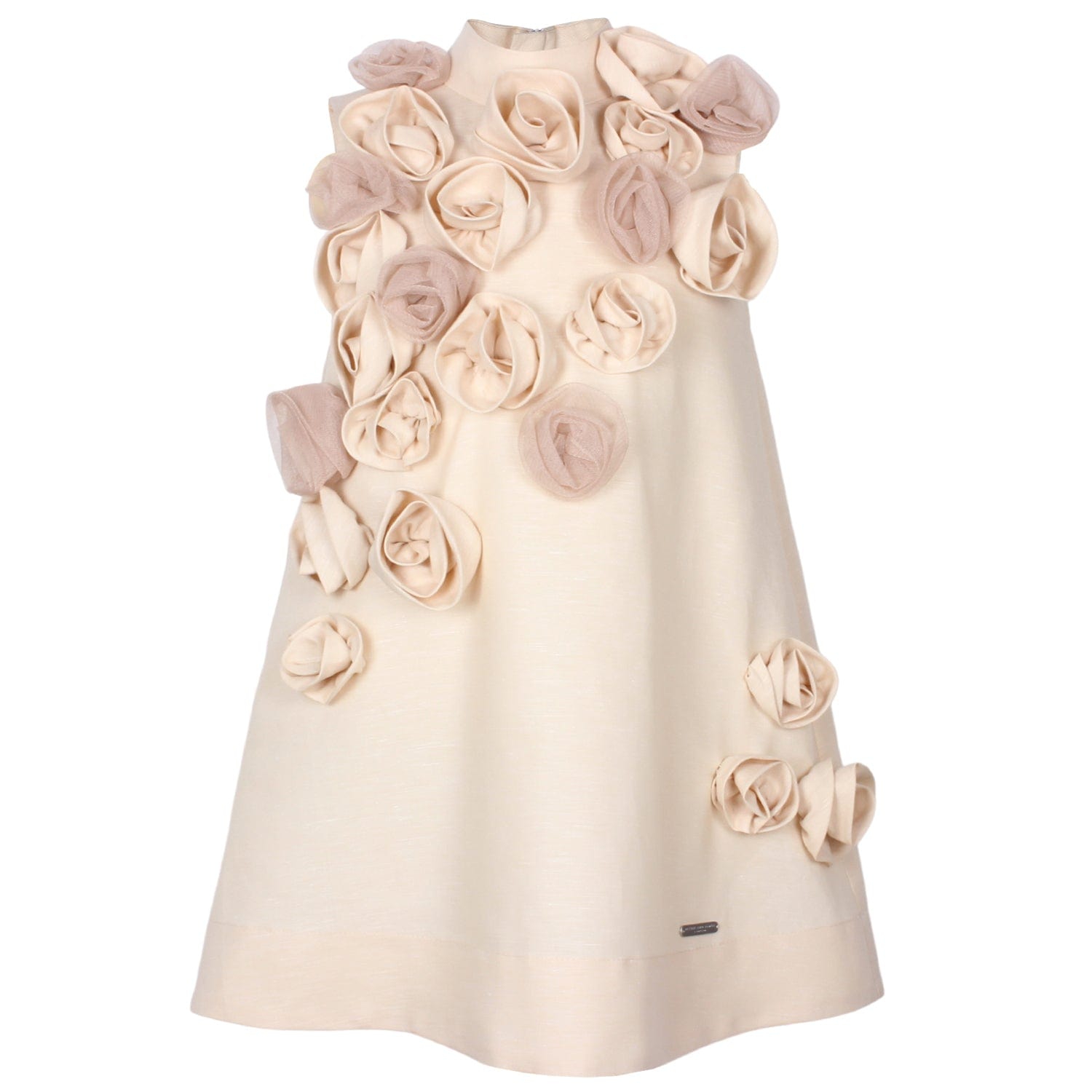 Ring A Ring O Roses Dress Beige