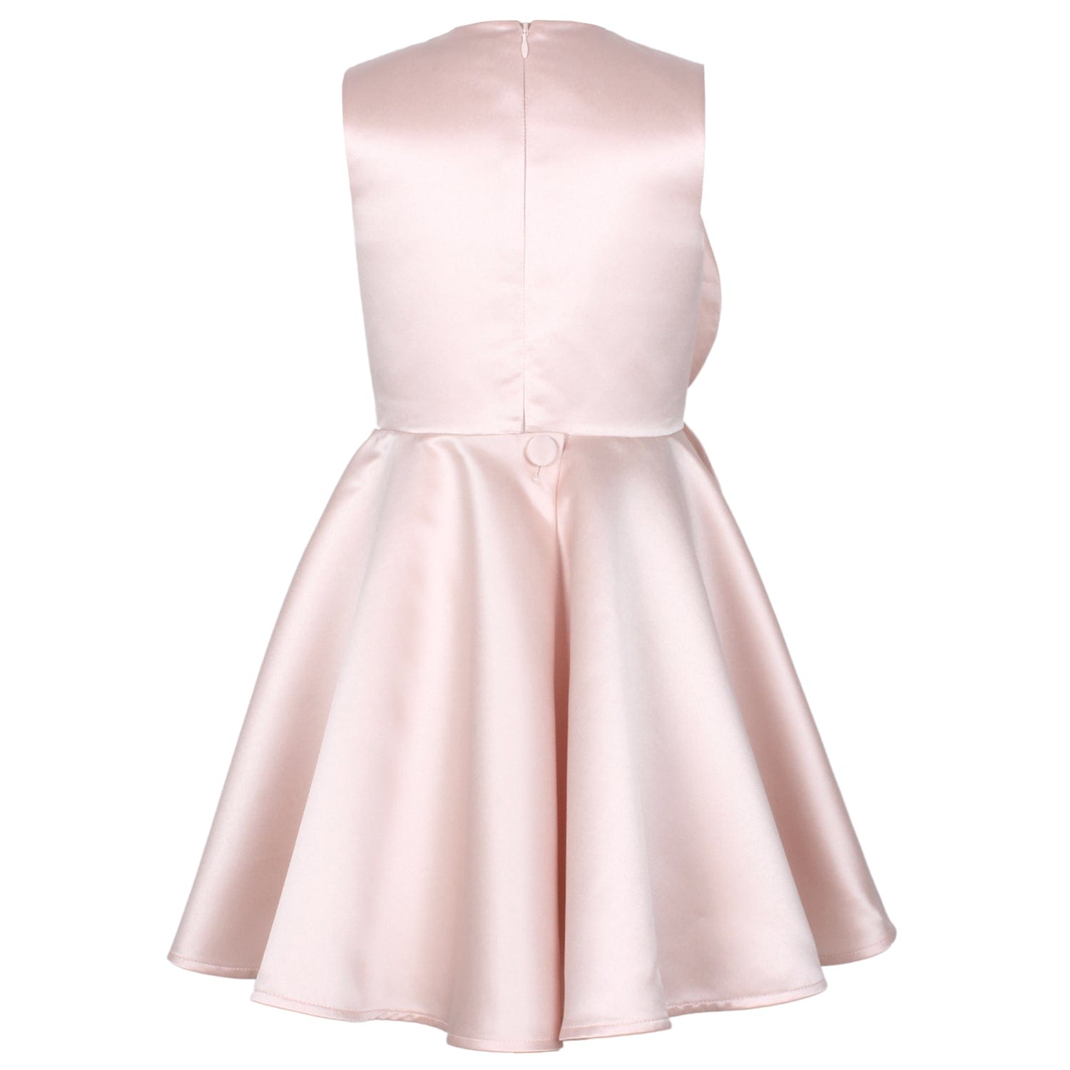 Magnolia Dress Soft Pink Satin