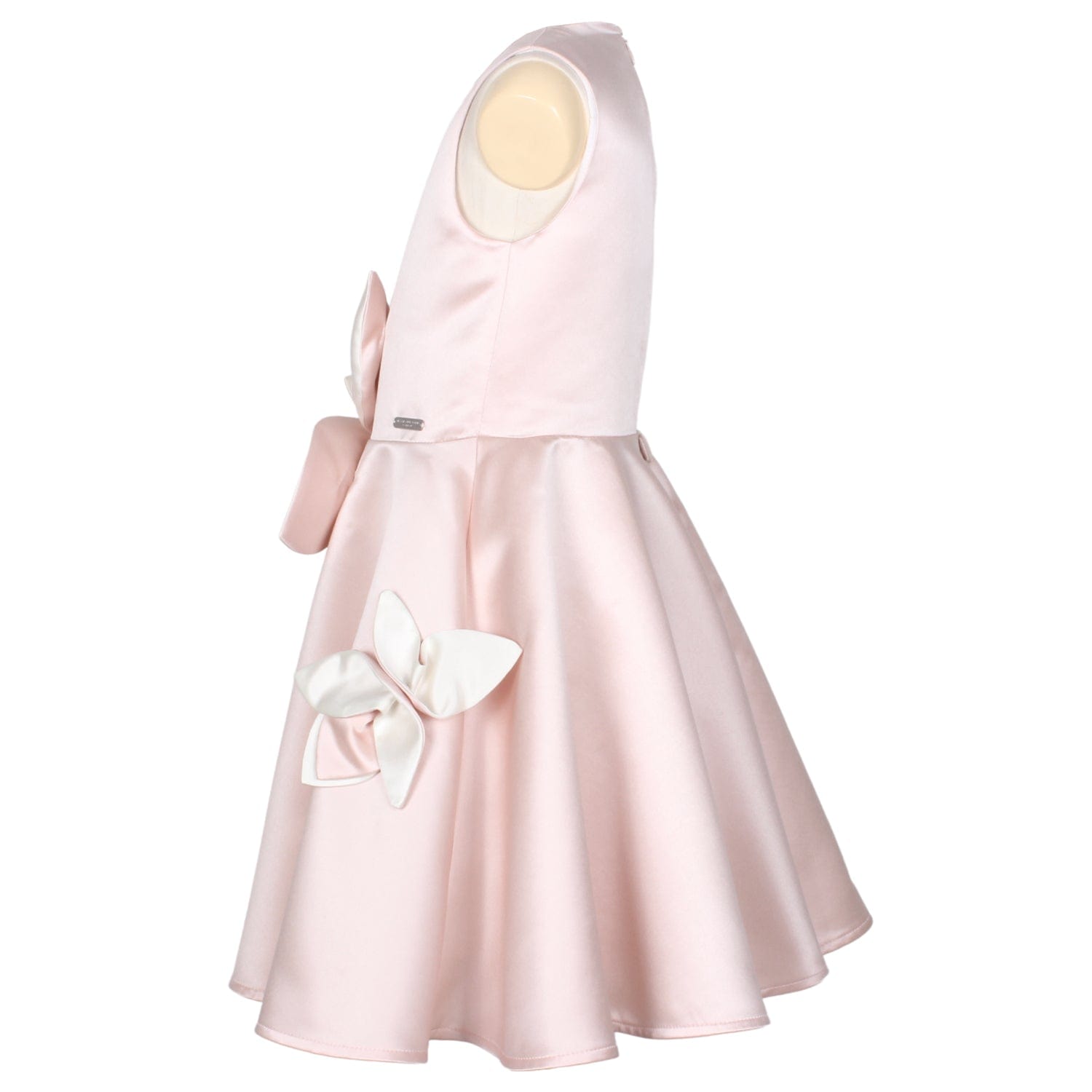 Magnolia Dress Soft Pink Satin