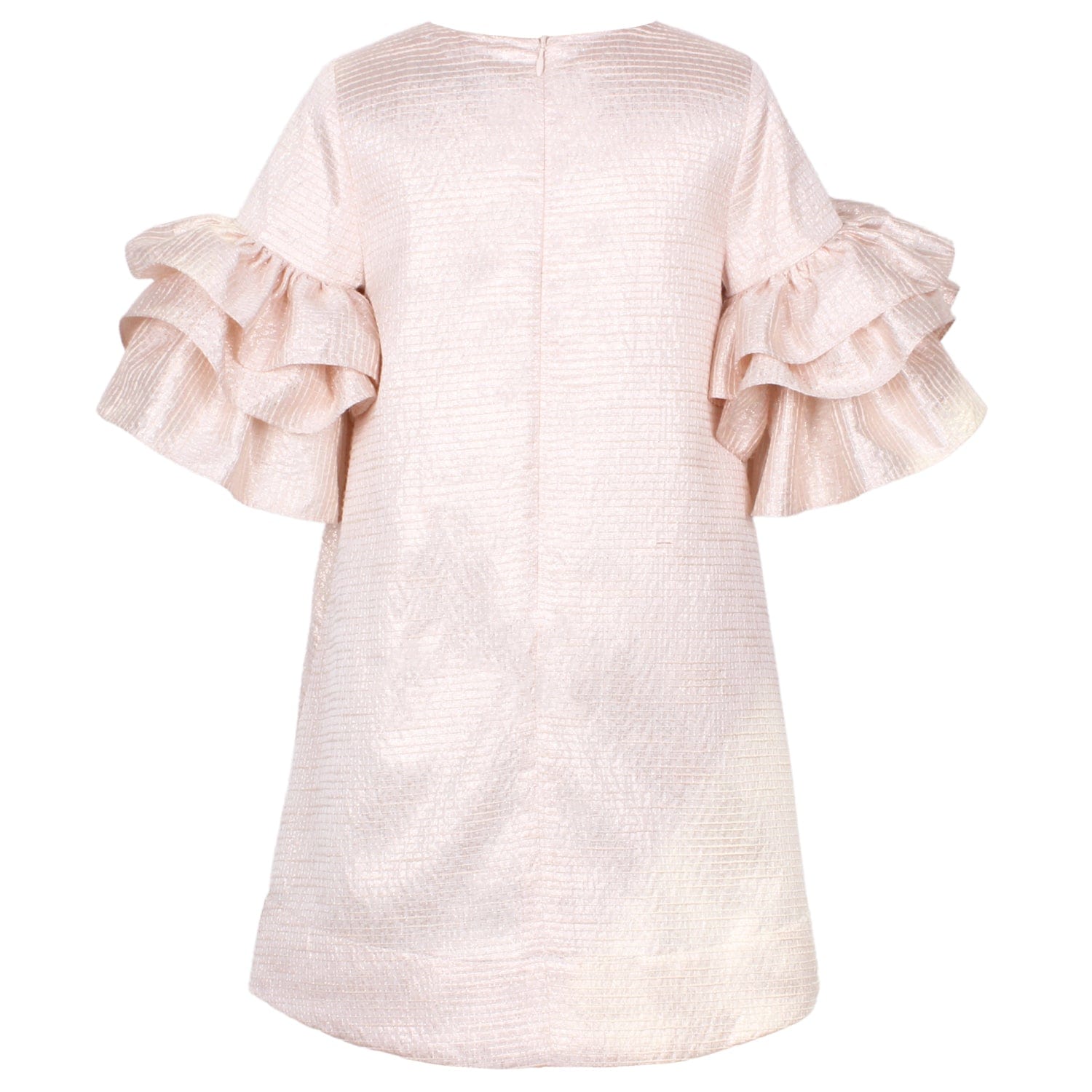 Flutterby A-Line Dress Pink Stripe