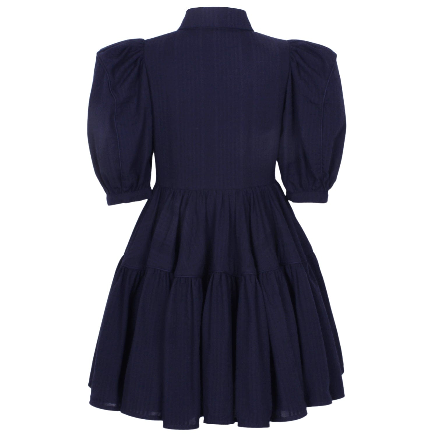 Glistening Dress Navy Stripe 6YRS SAMPLE