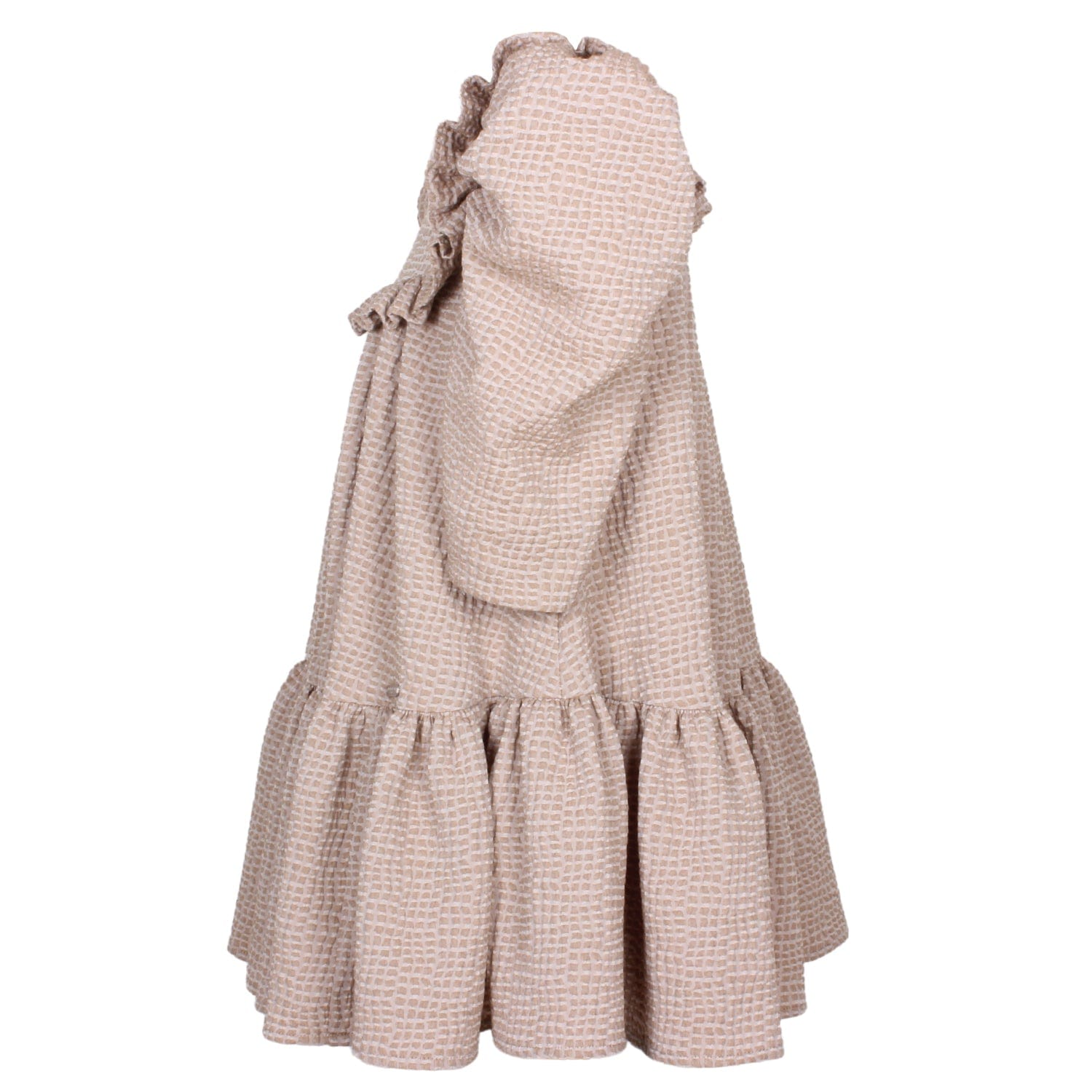 Betsy Dress Beige Crinkle 6YRS SAMPLE