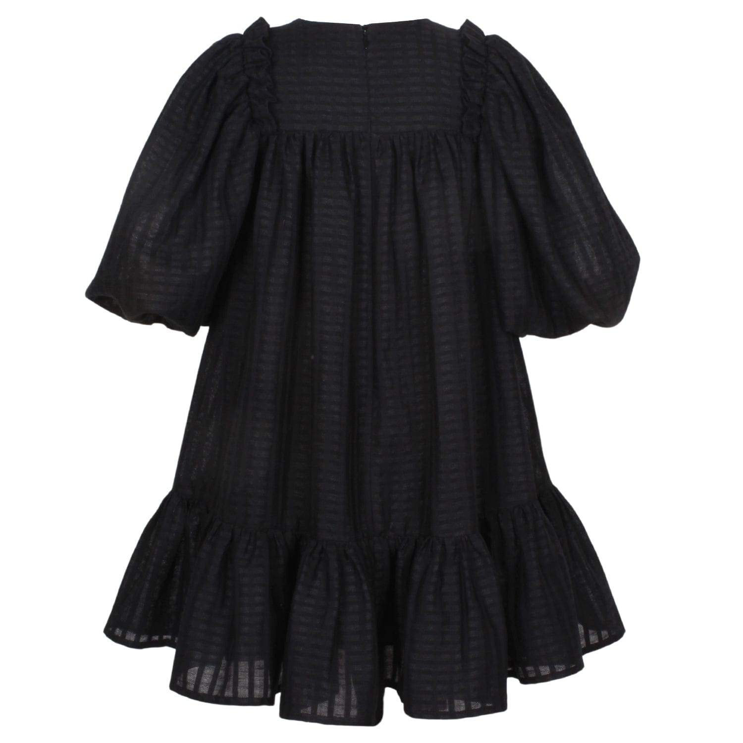 Catch Me Dress Black Squares 6YRS SAMPLE