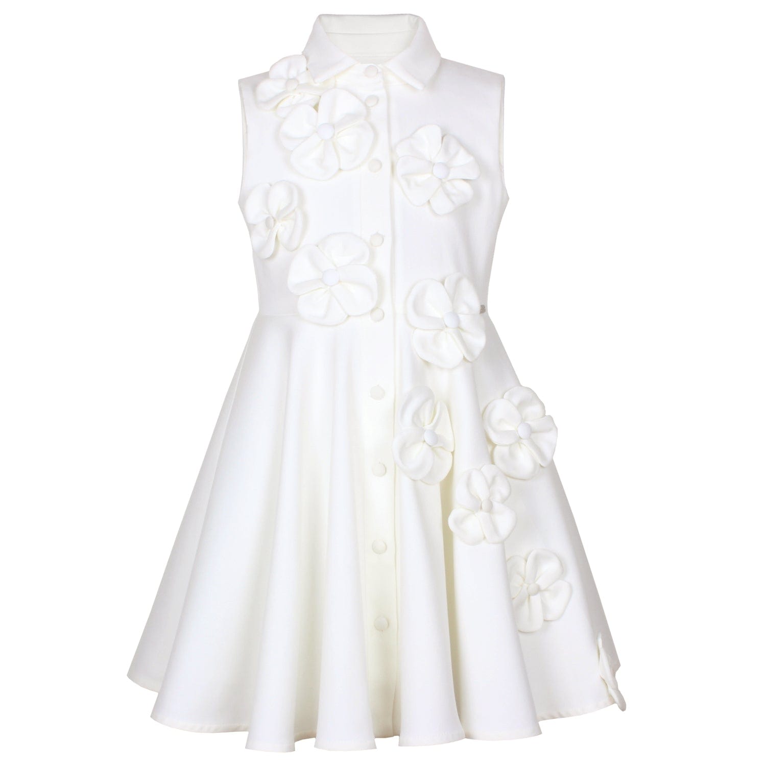 Harmony Dress Off White