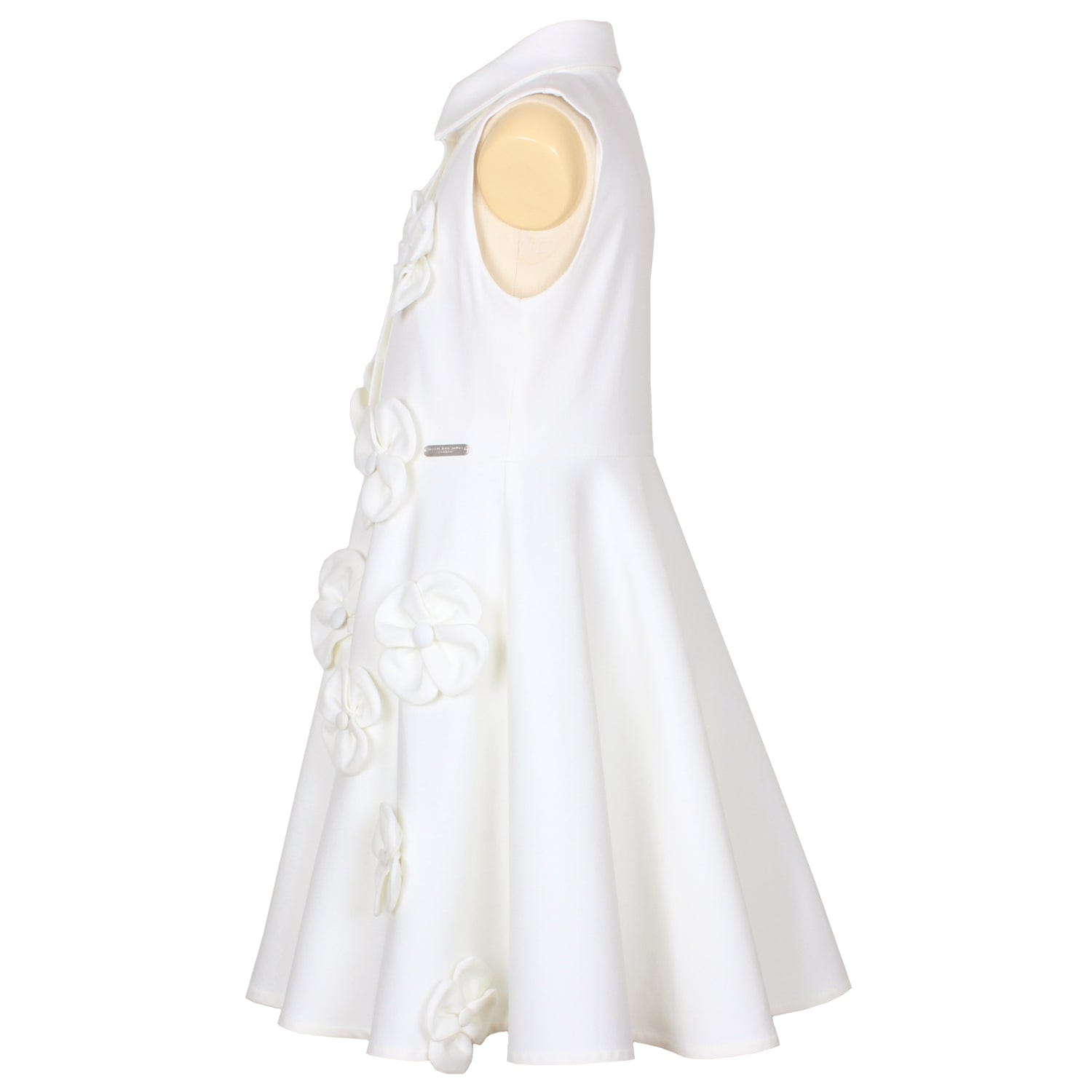 Harmony Dress Off White