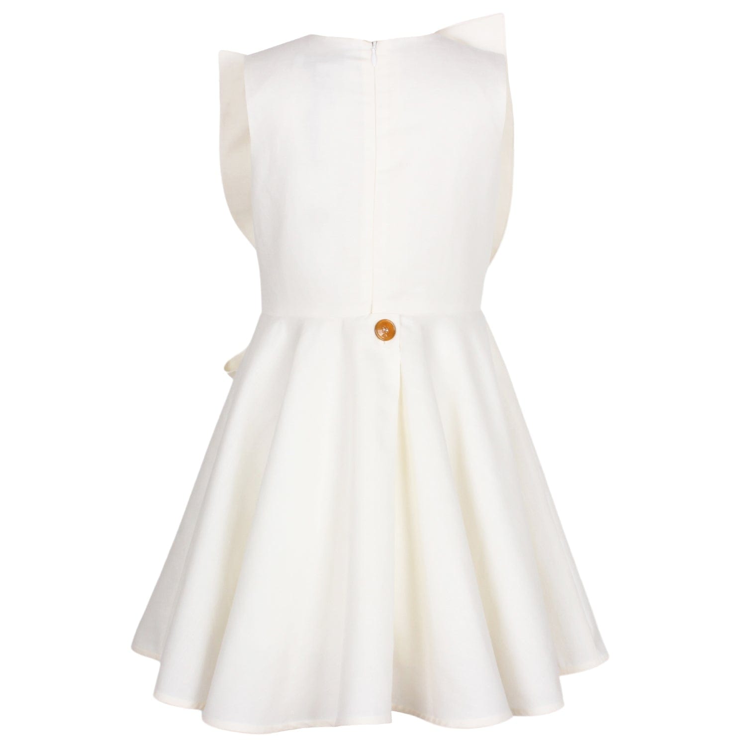 Peony Dress Off White