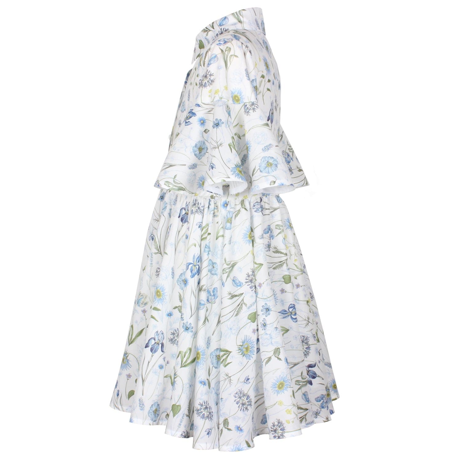 Little Sister Dress Blue Meadow