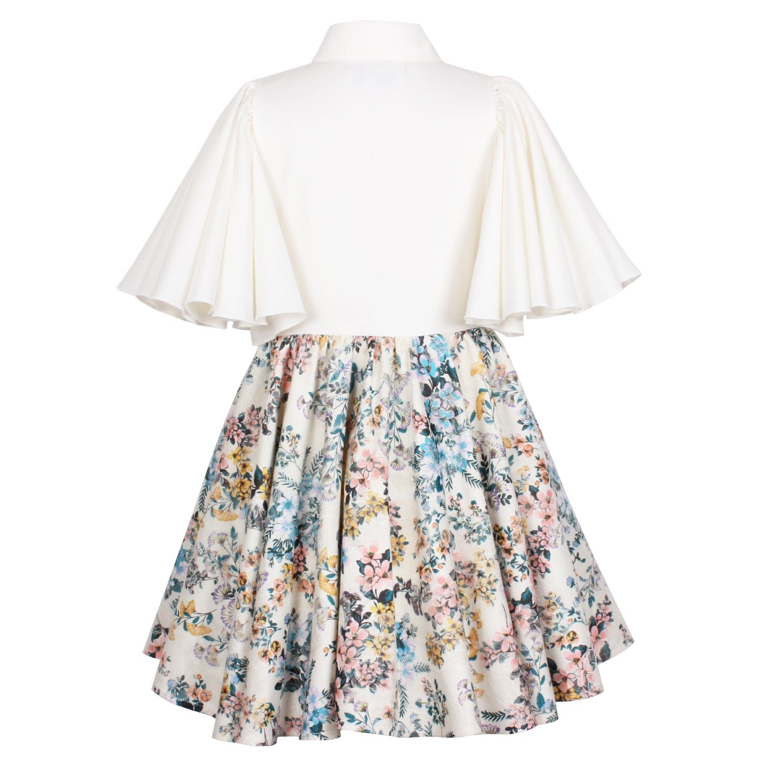 Admiral Dress Spring Floral Jacquard