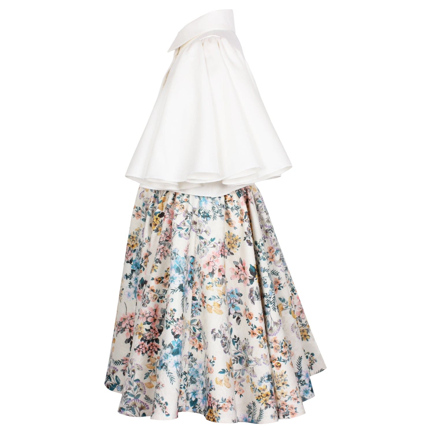 Admiral Dress Spring Floral Jacquard