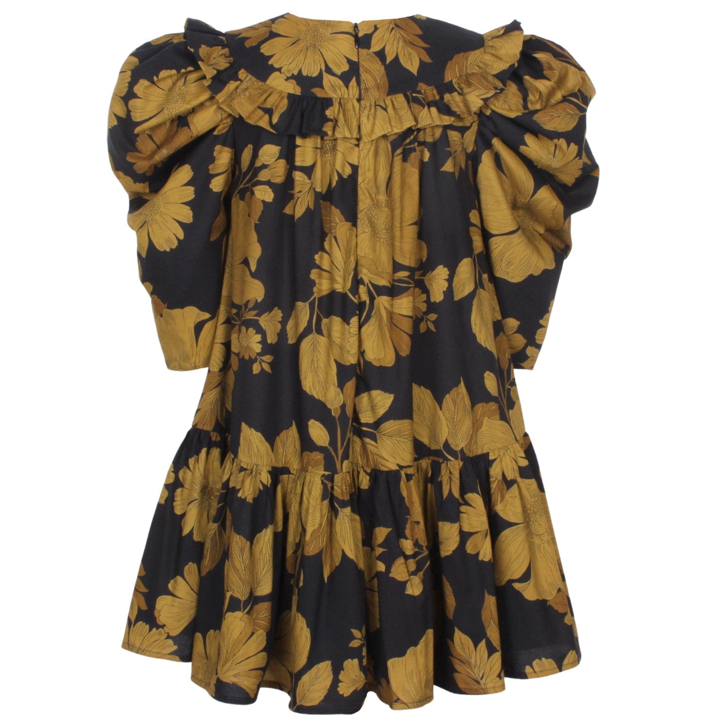 Betsy Dress Yellow Flower