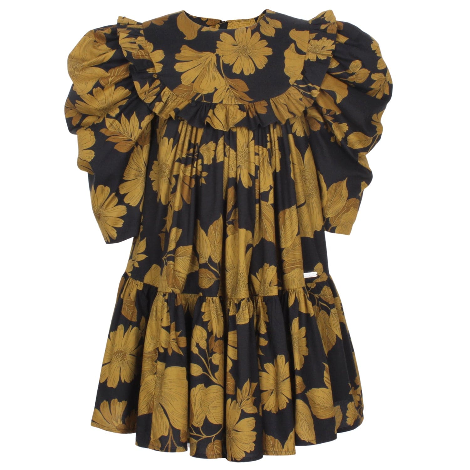 Betsy Dress Yellow Flower