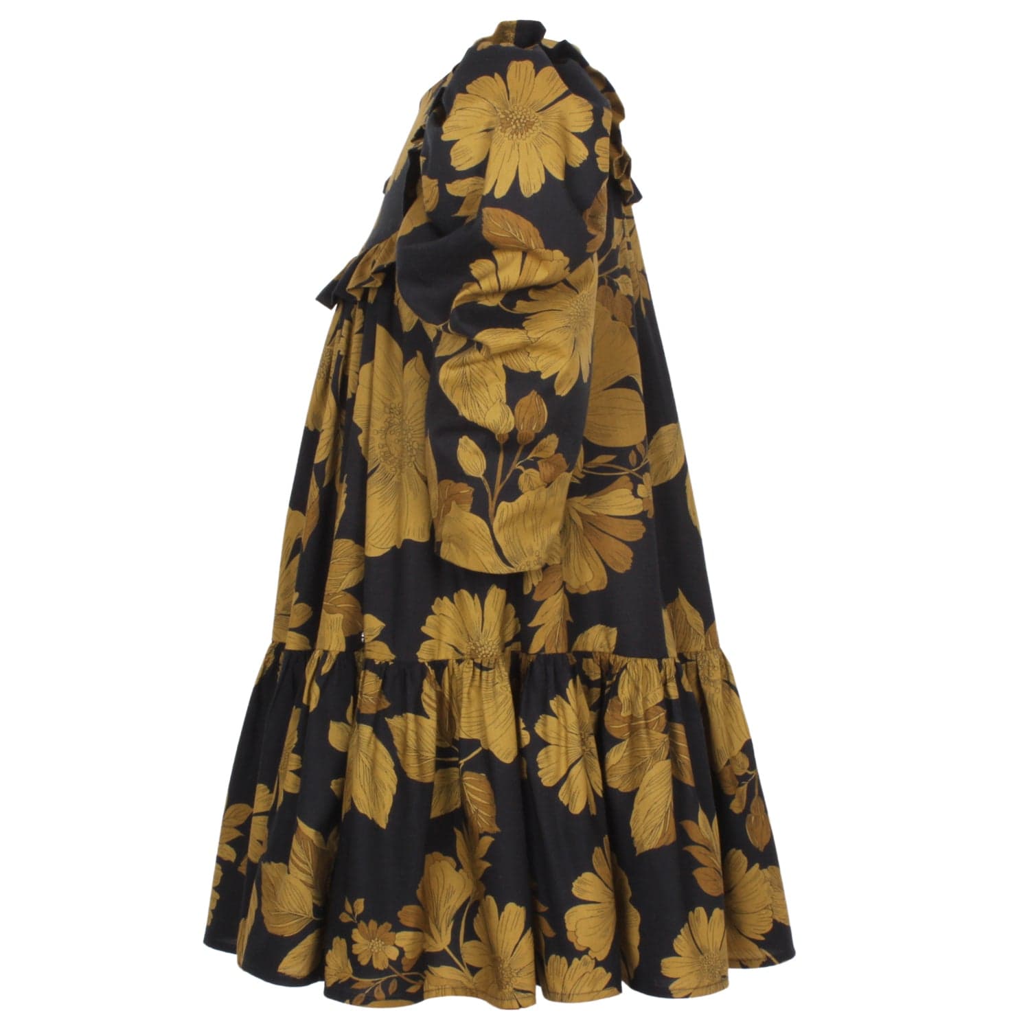 Betsy Dress Yellow Flower