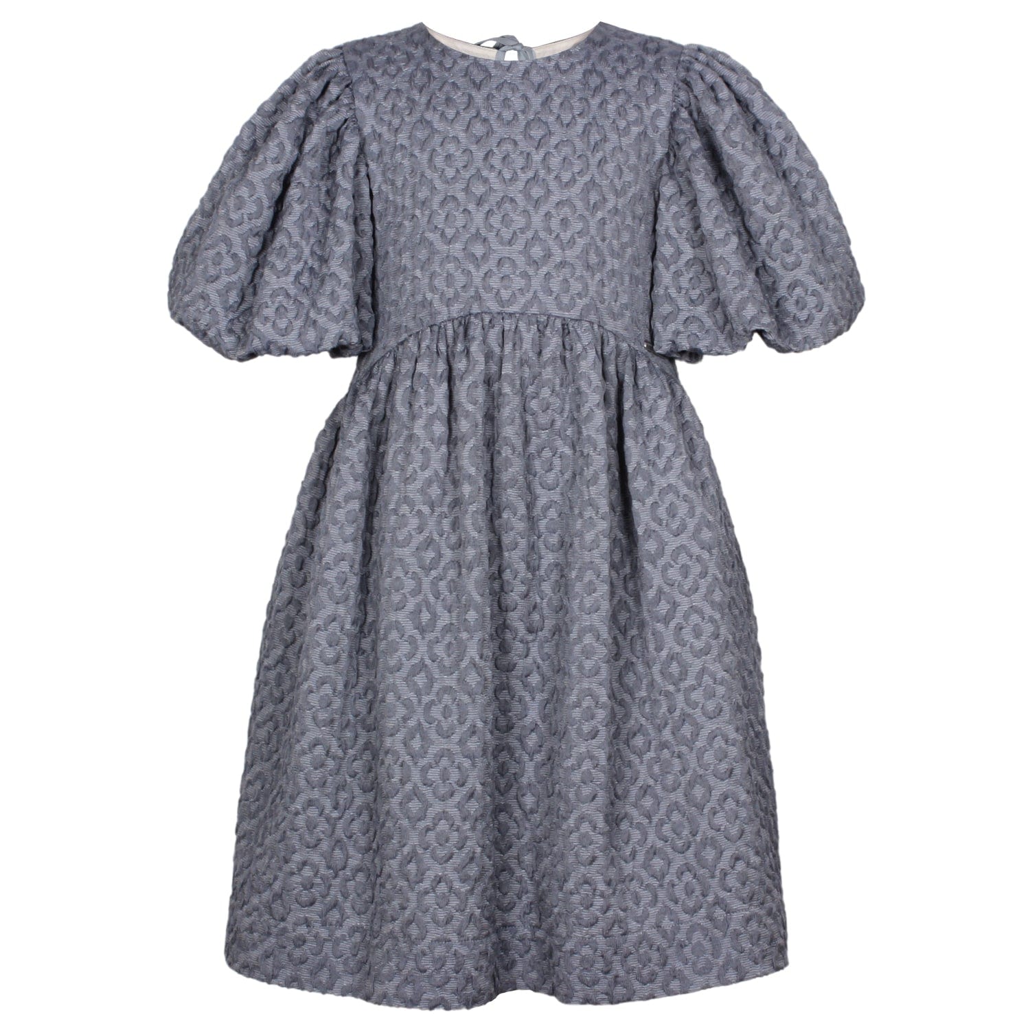 Capriole Dress Grey Flower 6YRS SAMPLE