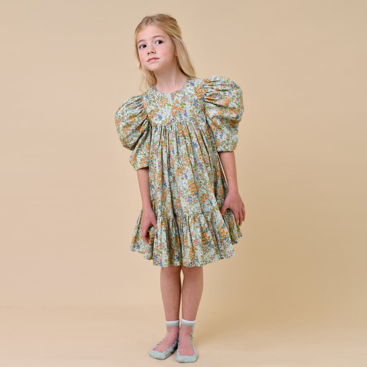 Darcy Dress Green Meadow