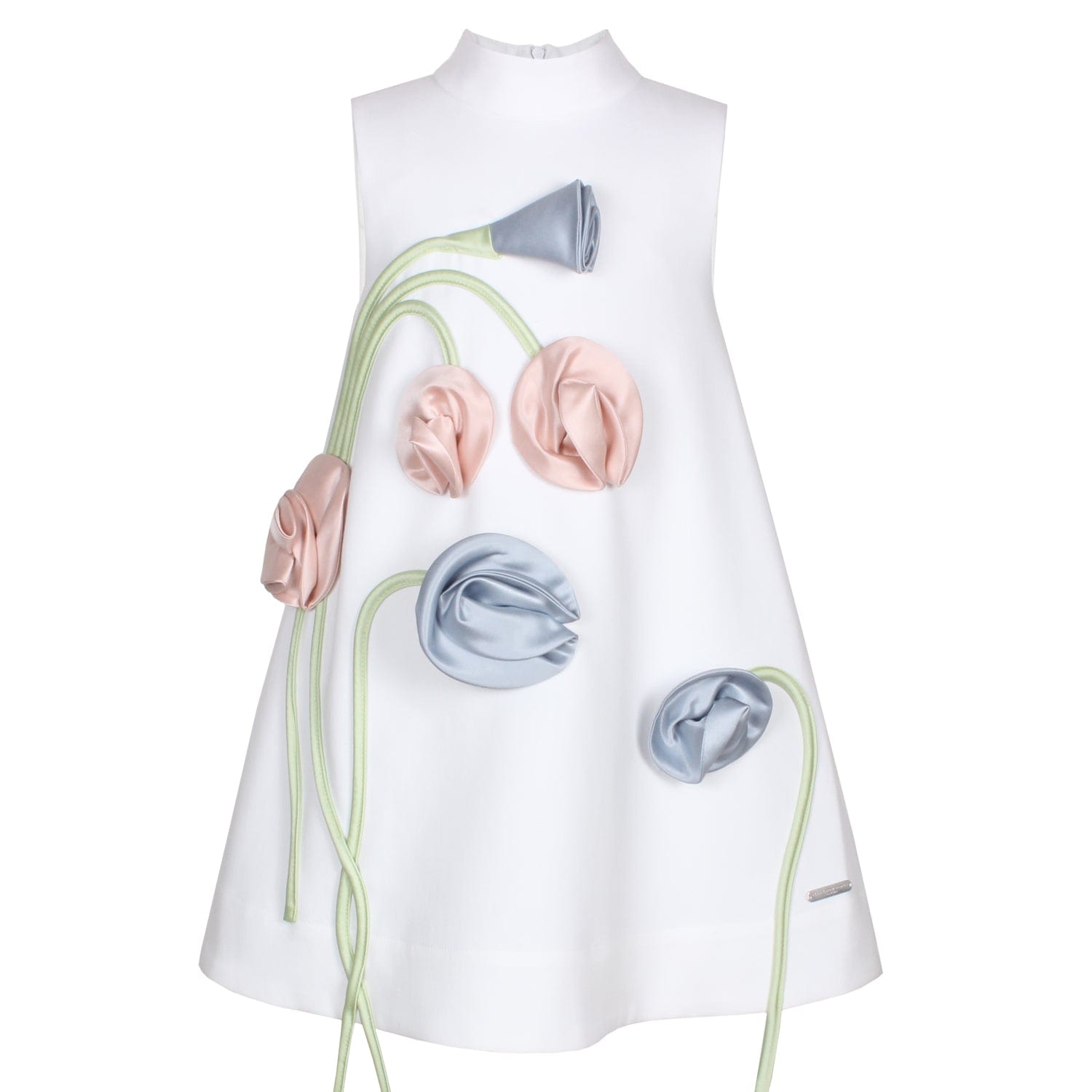 Flora Dress White