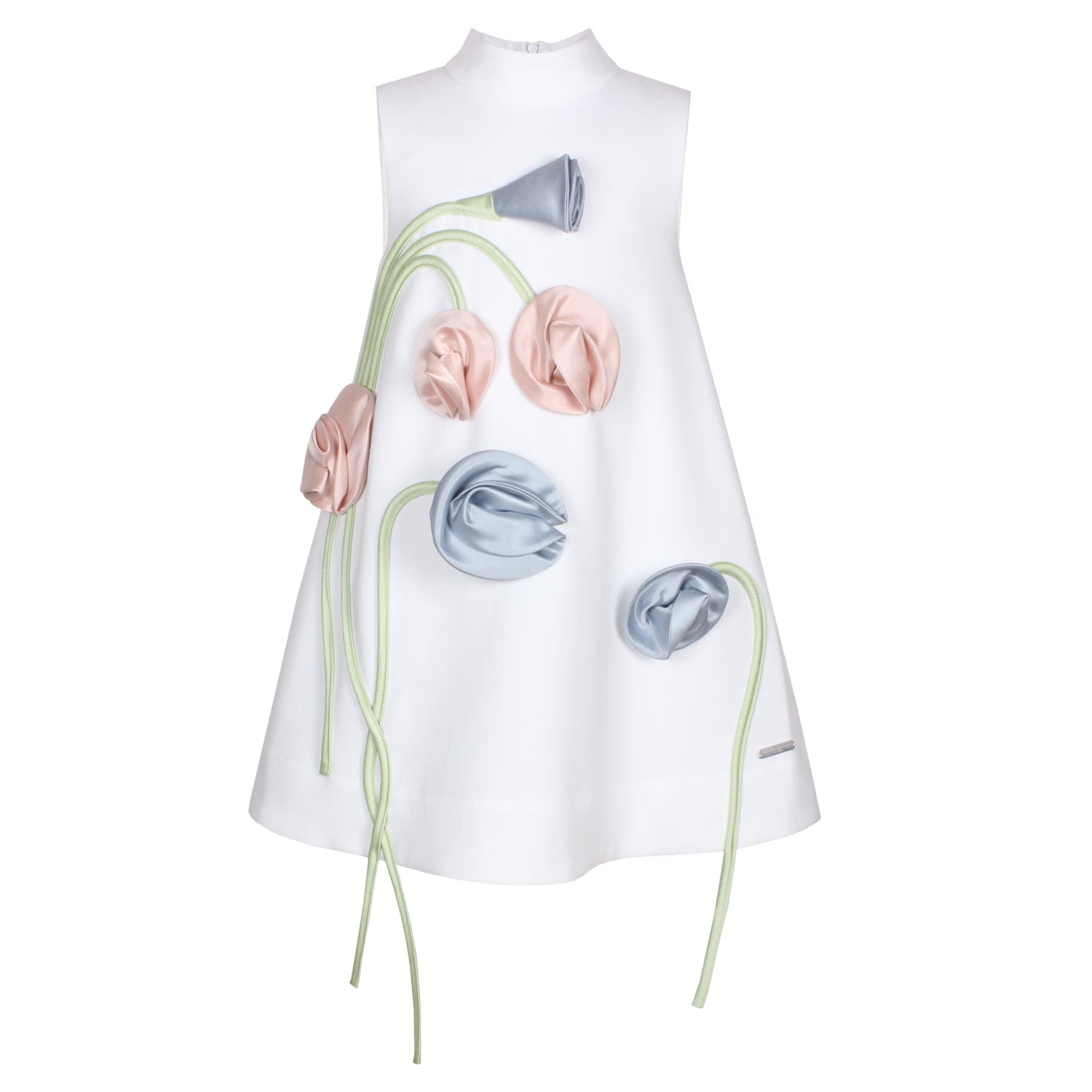 Flora Dress White