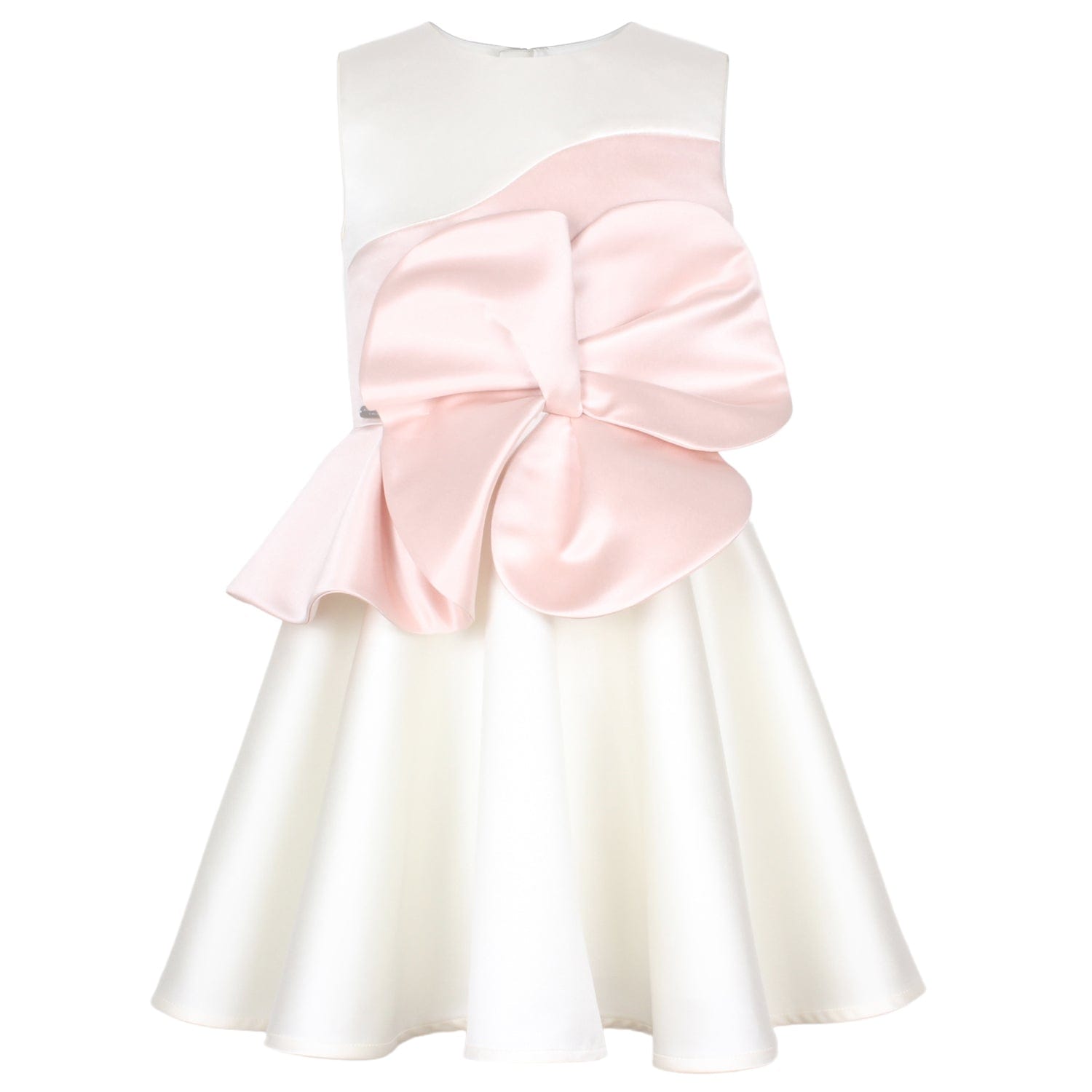 Florette Dress Soft Pink Satin