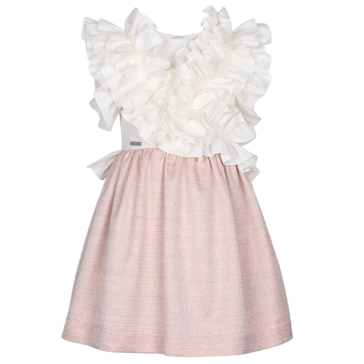 Jabot Dress Light Pink Coco