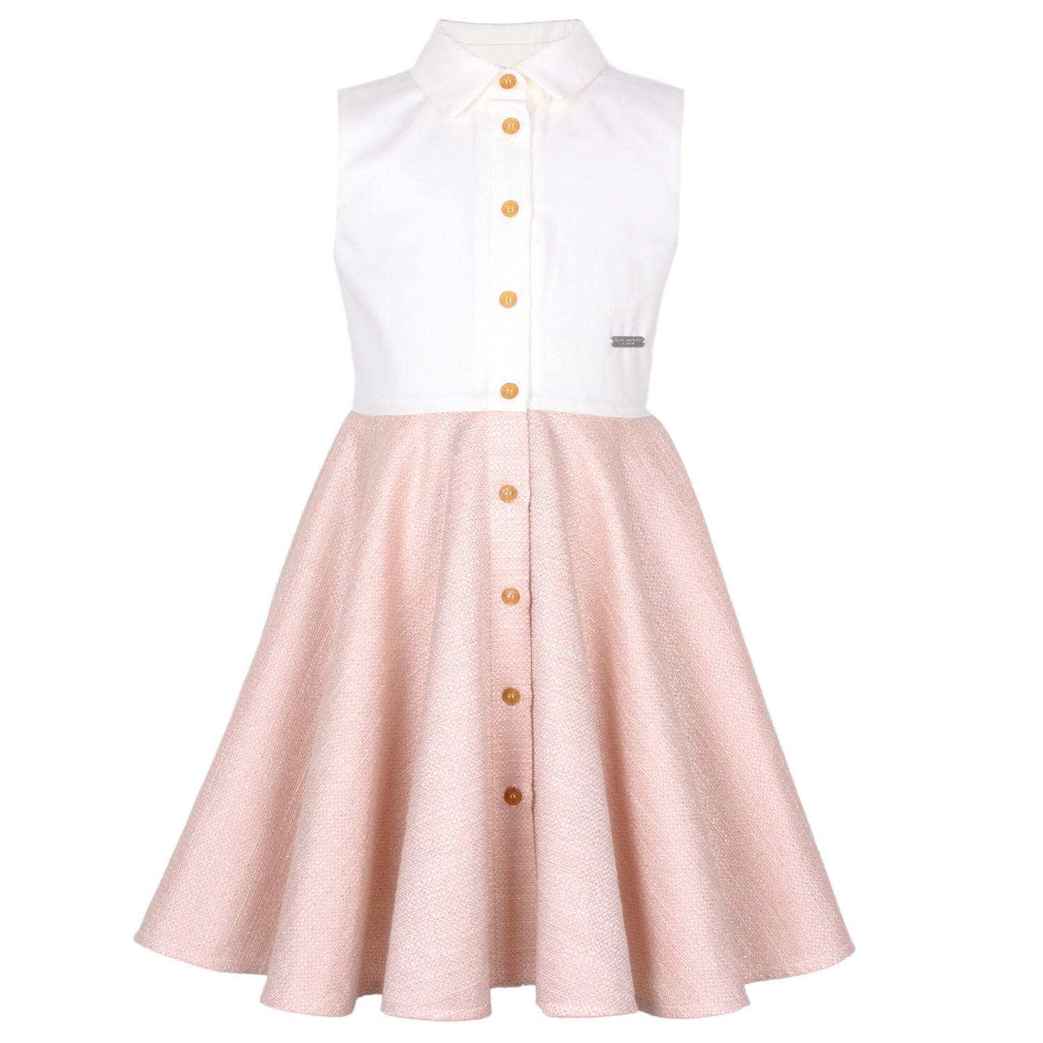 Joyful Peplum Dress Light Pink Coco