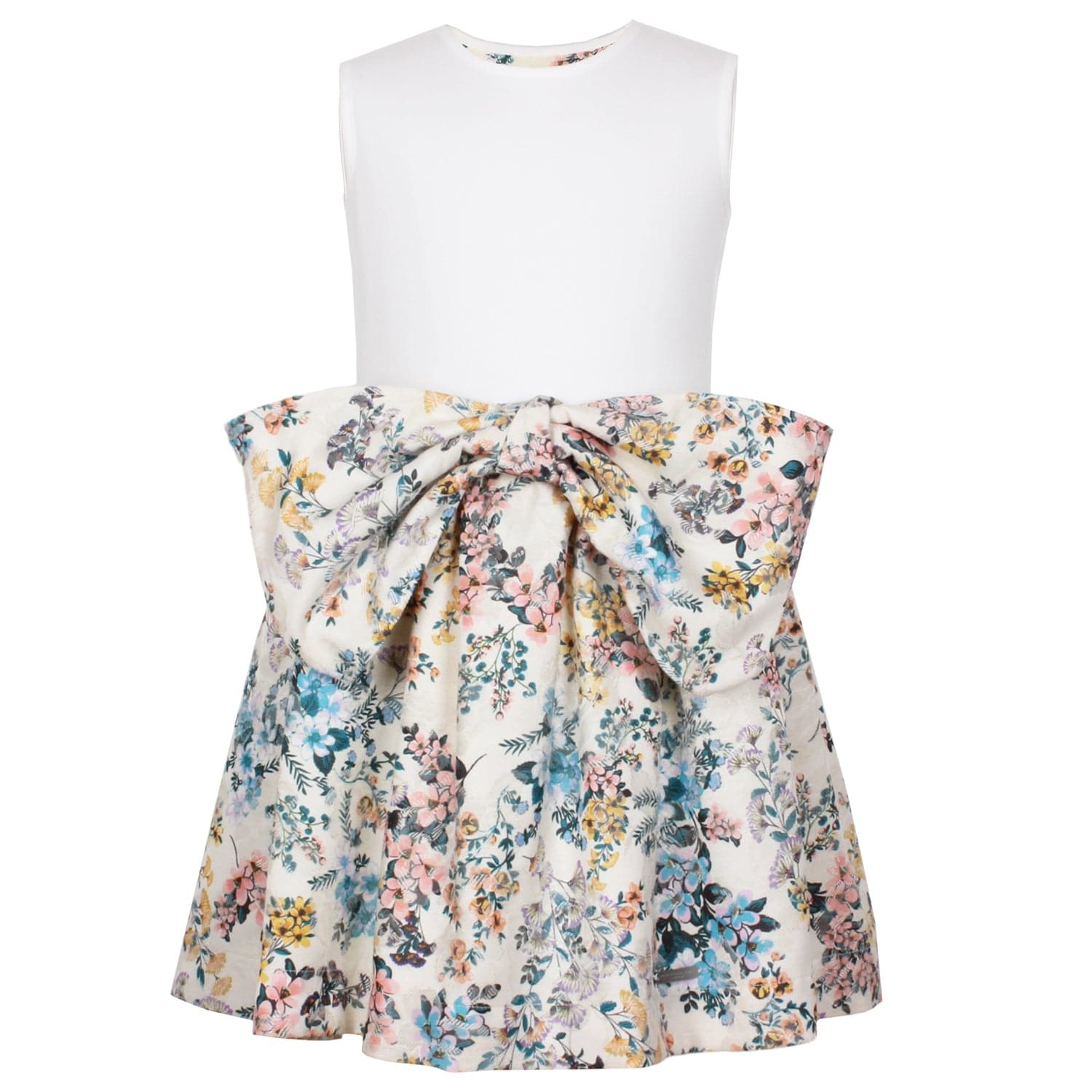 Katlyn Dress Spring Floral Jacquard