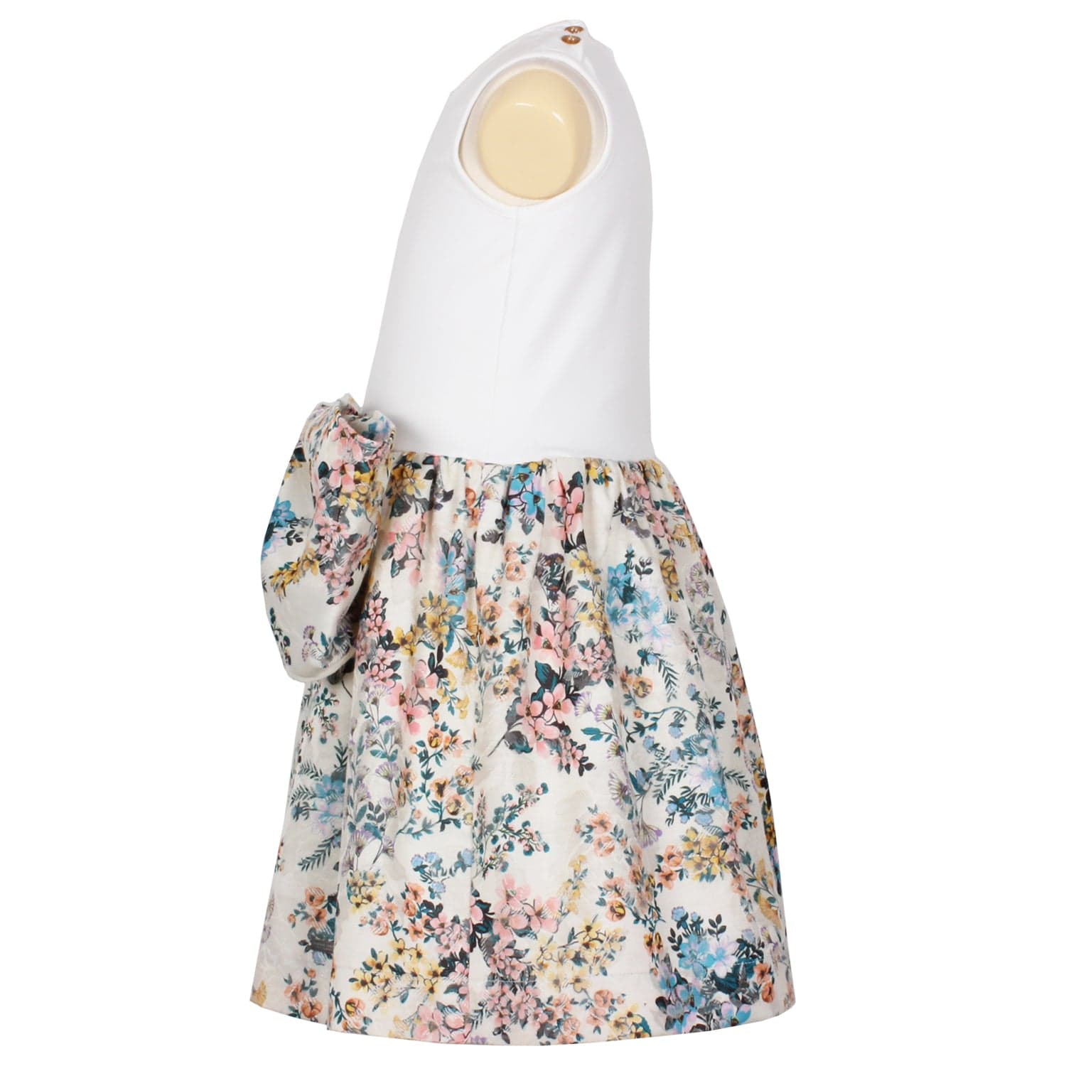 Katlyn Dress Spring Floral Jacquard