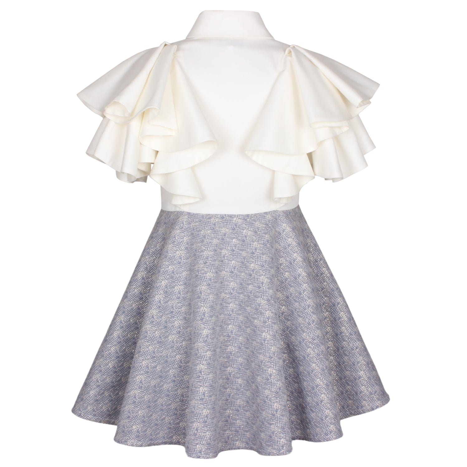 Maisie Dress Brushstroke Jacquard 6YRS SAMPLE