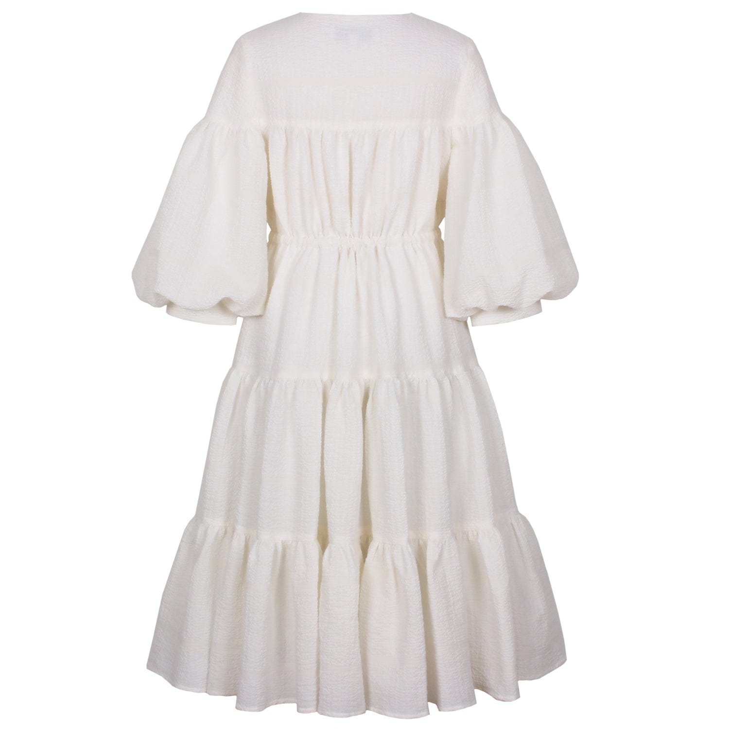 Parade Dress White Crinkle