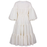 Parade Dress White Crinkle