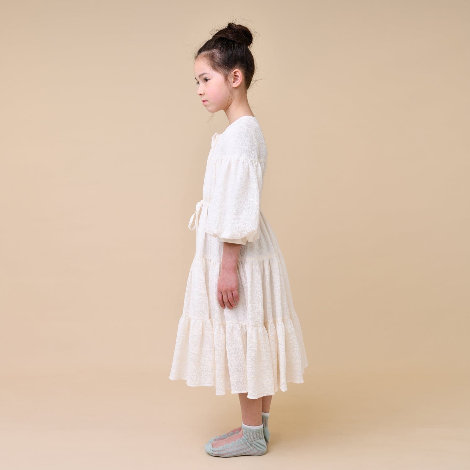 Parade Dress White Crinkle