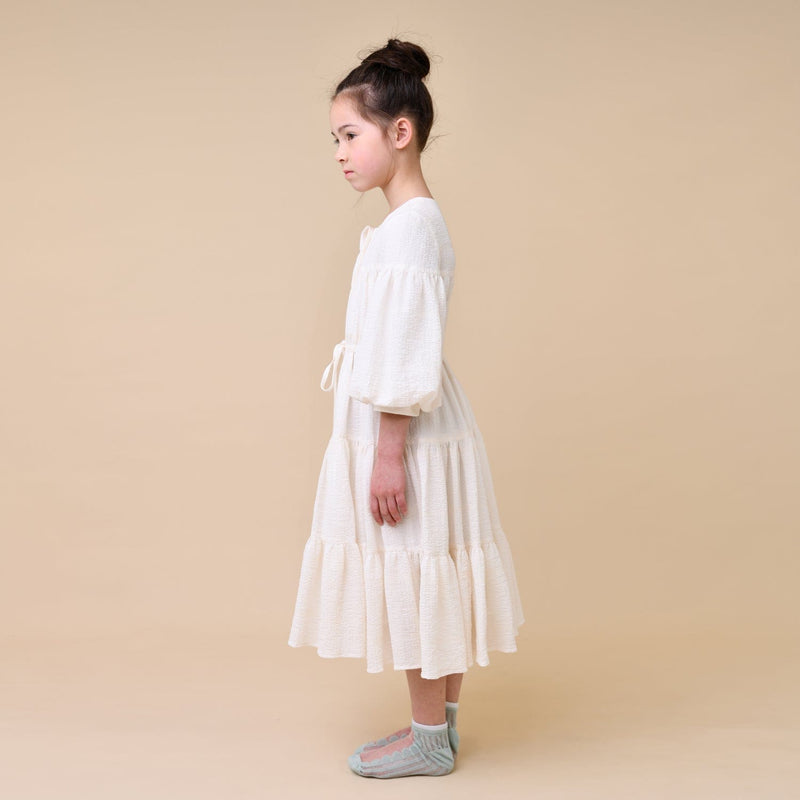 Parade Dress White Crinkle