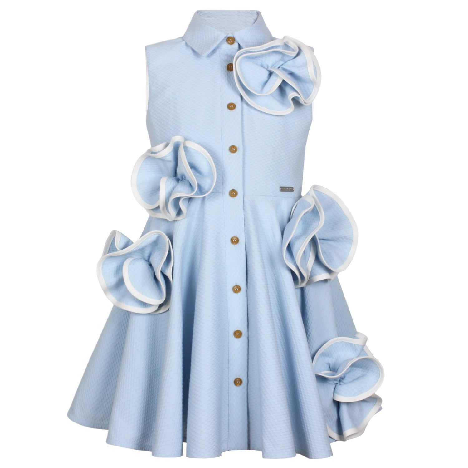 Pirouette Dress Blue Dotty