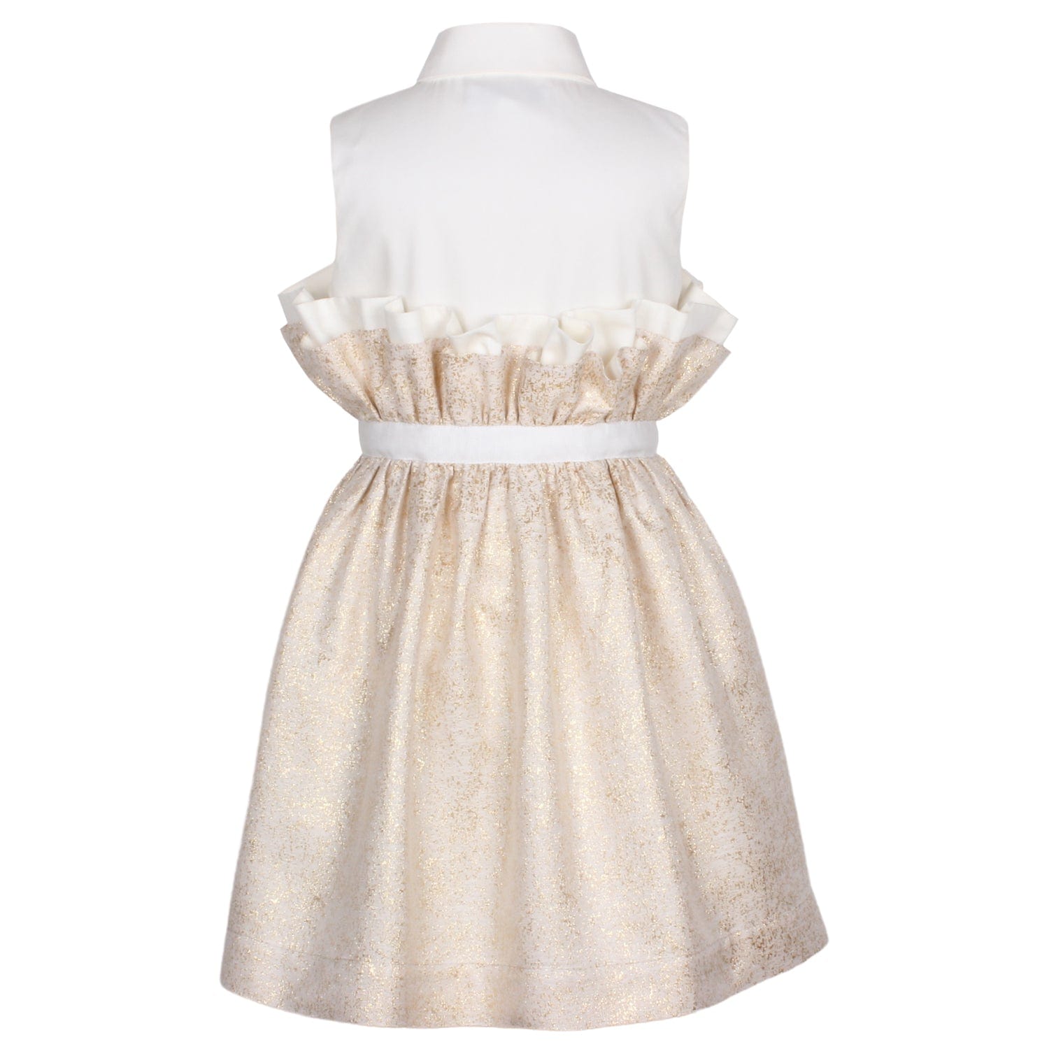 Romana Dress Gold Freckle 6YRS SAMPLE