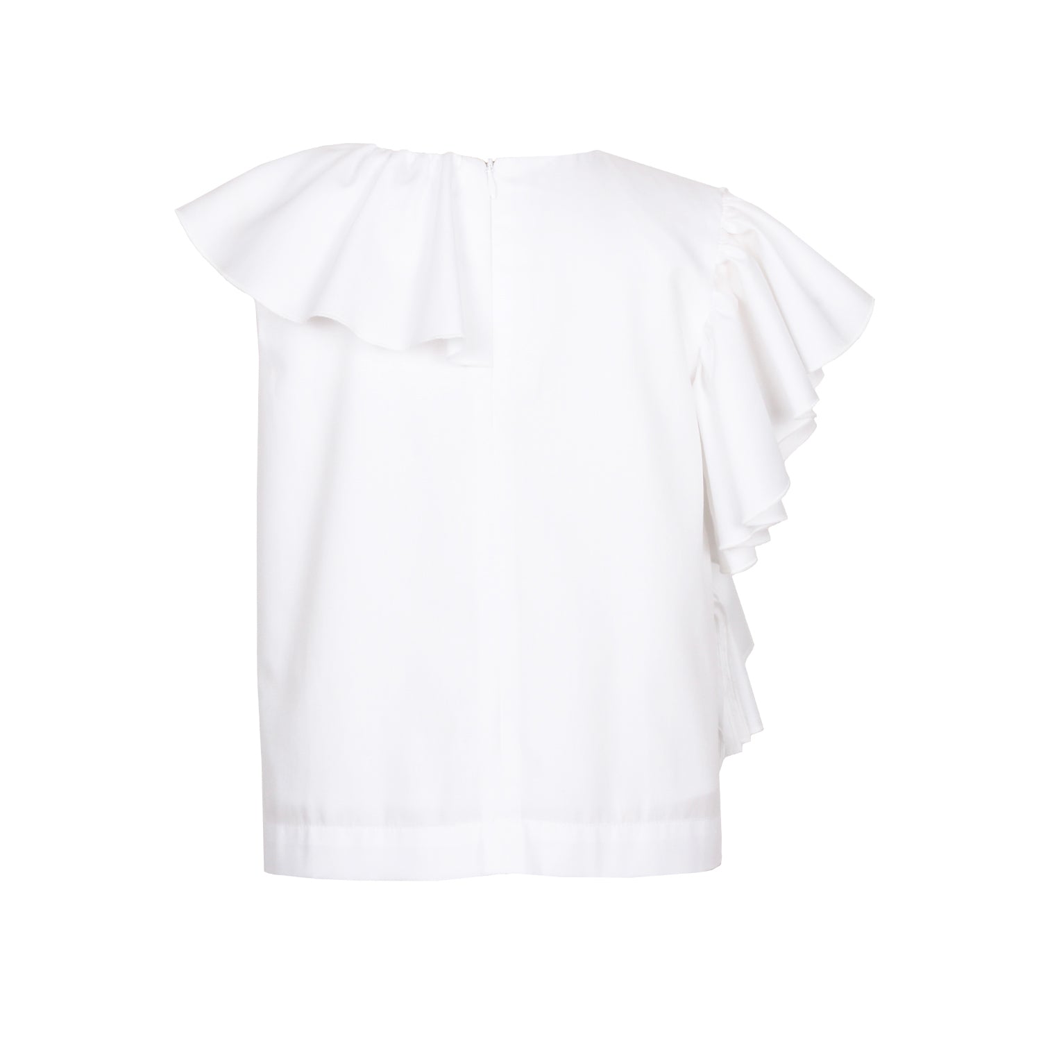 Waterfall Blouse Off White